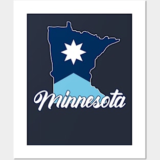 New Minnesota State Flag Posters and Art